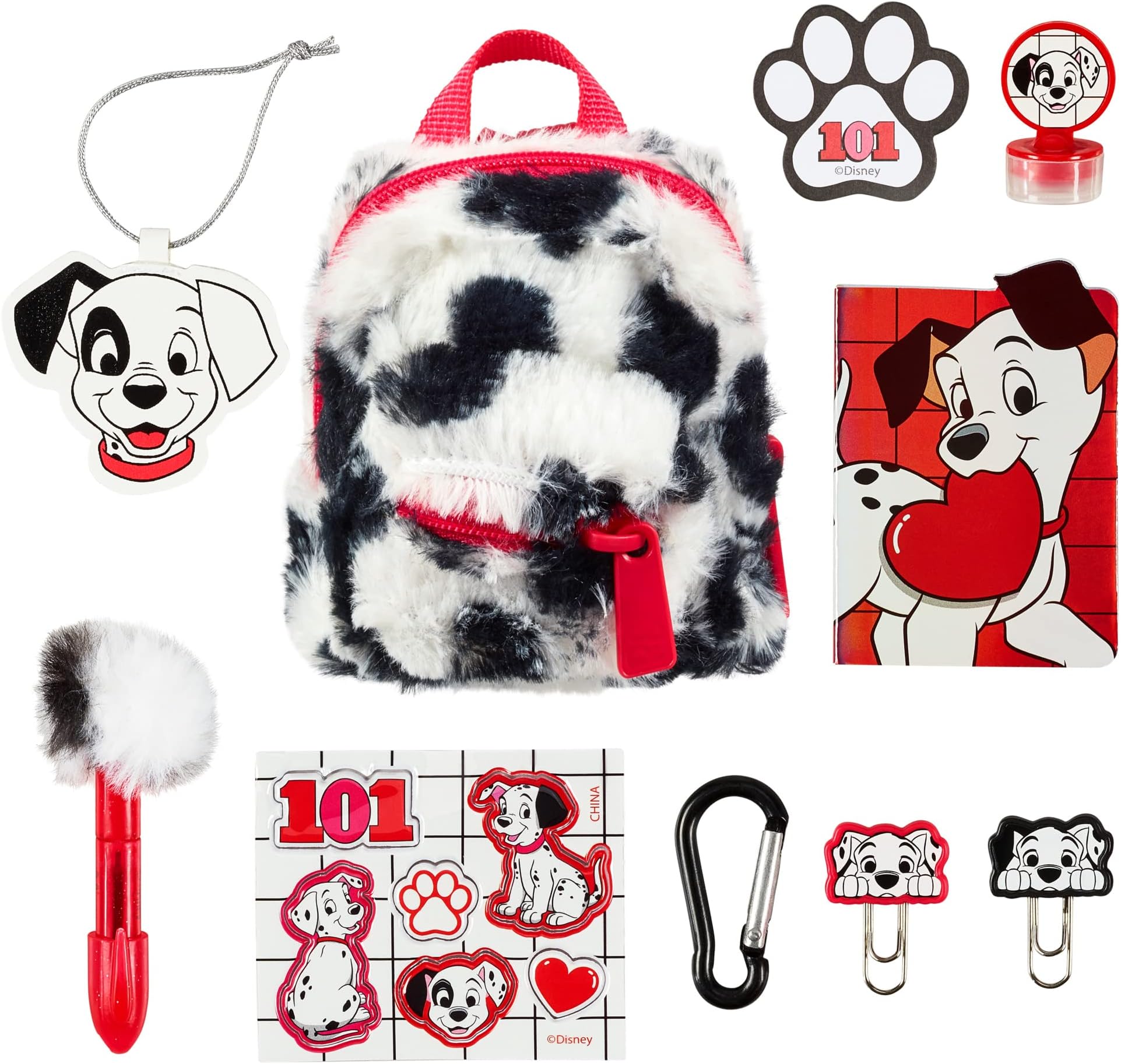101 Dalmatians Backpack- Collectible micro Disney backpack with 7 surprises inside!