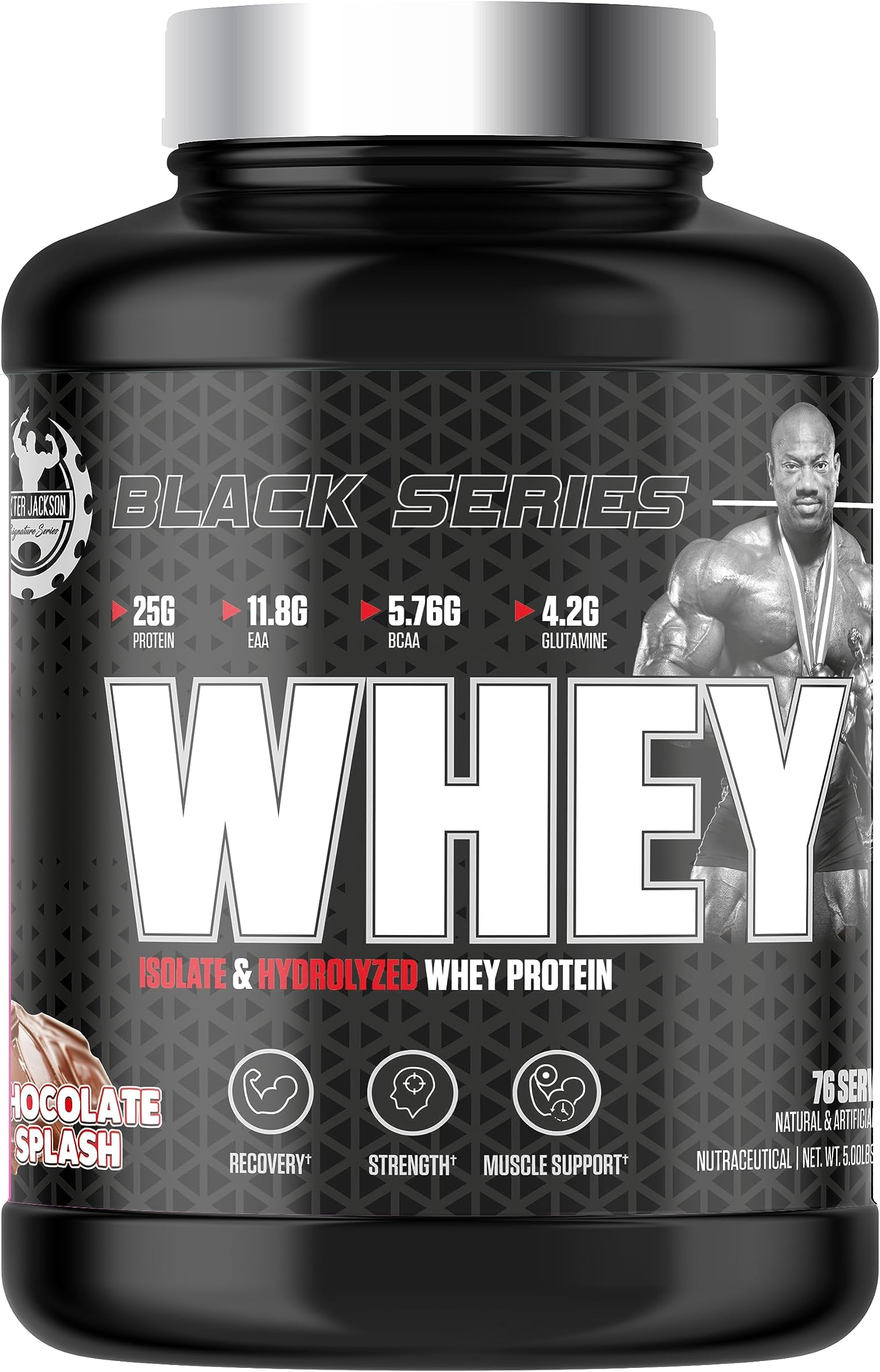 Signature Series Black Whey Protein 5 Lbs