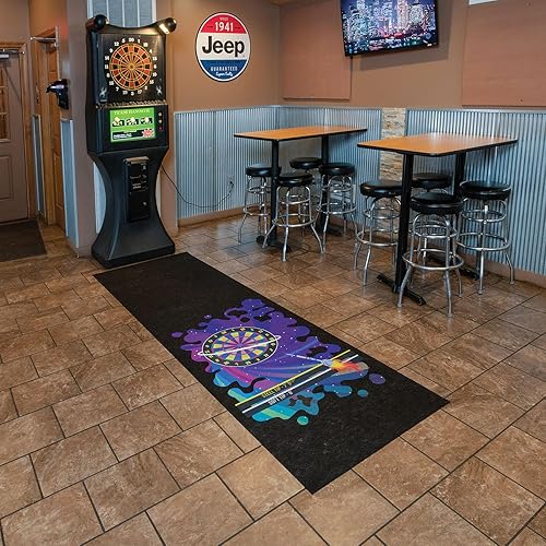 Miniatura 4 de Pig Inicio Soluciones Alfombrilla de dardos autoadhesiva con diseño de explosión