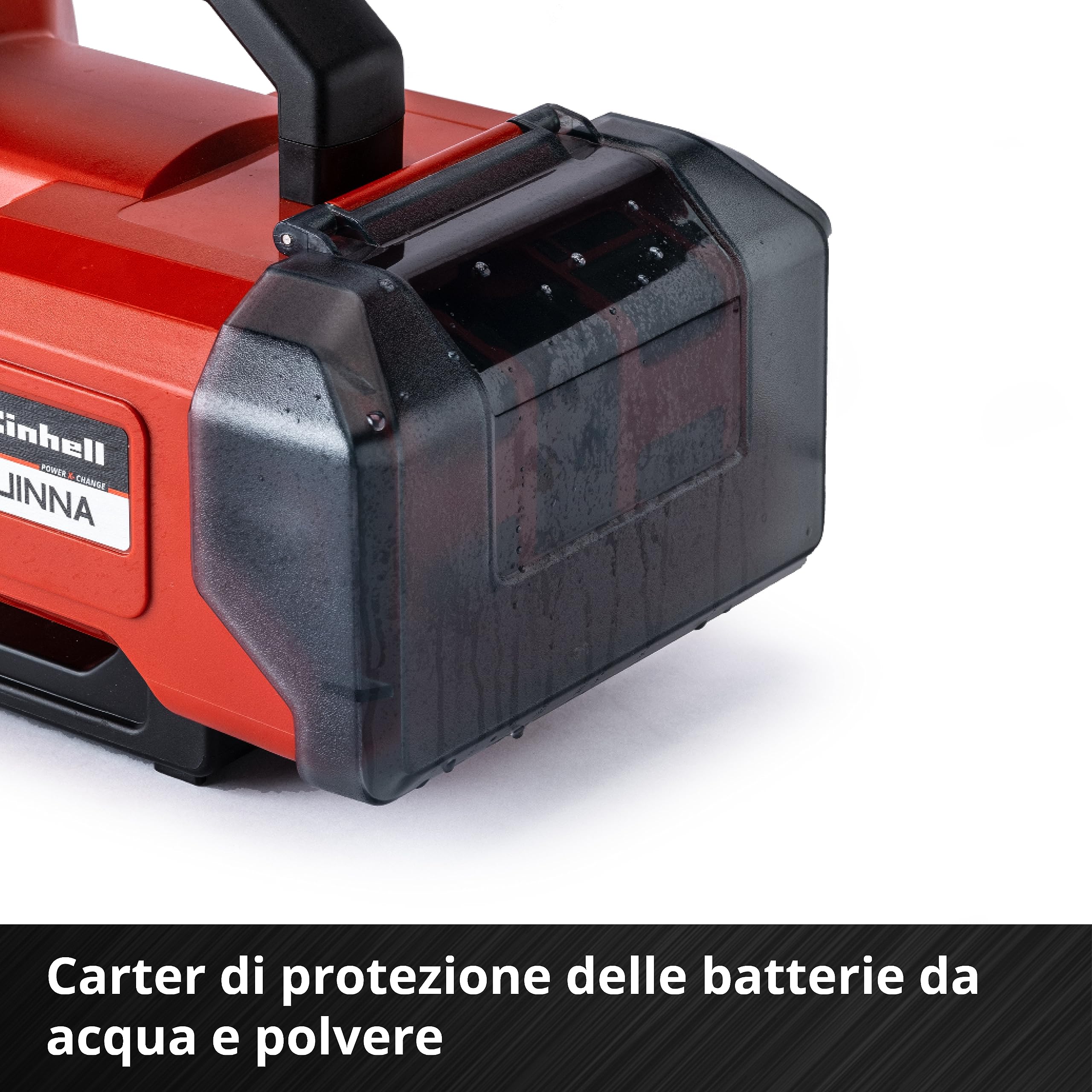 Einhell AQUINNA 36/30 Pompa Da Giardino A Batteria Power X-Change (36V - 2x18V, Funzione ECO, Portata 3000 L/h, Aspirazione Max 8 M, Prevalenza 26 M, Senza Batteria E Caricabatteria)