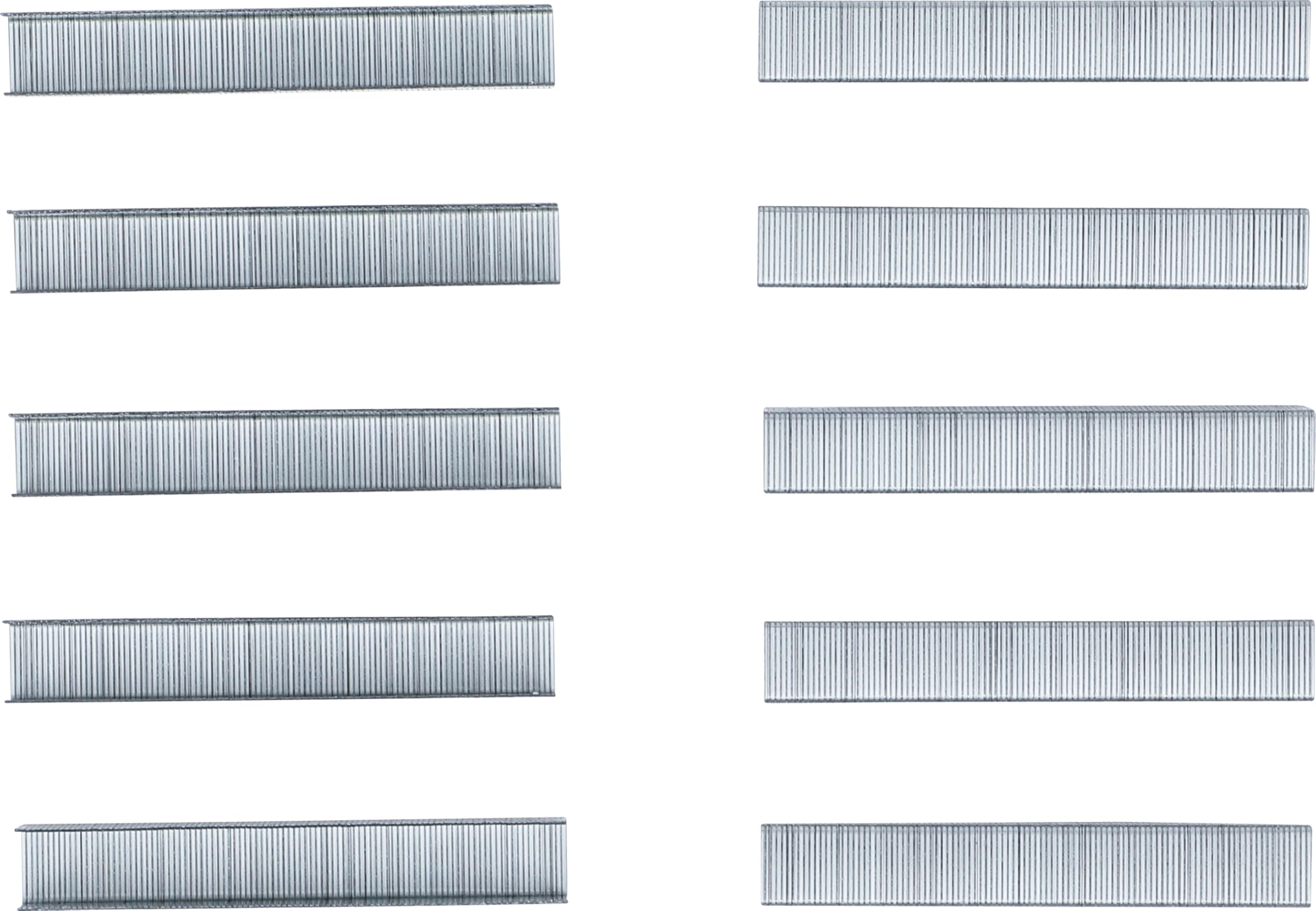 Rapid No. 53 Staples - 14mm Leg Length, Galvanized, 1080-Pack For Upholstery & Carpets