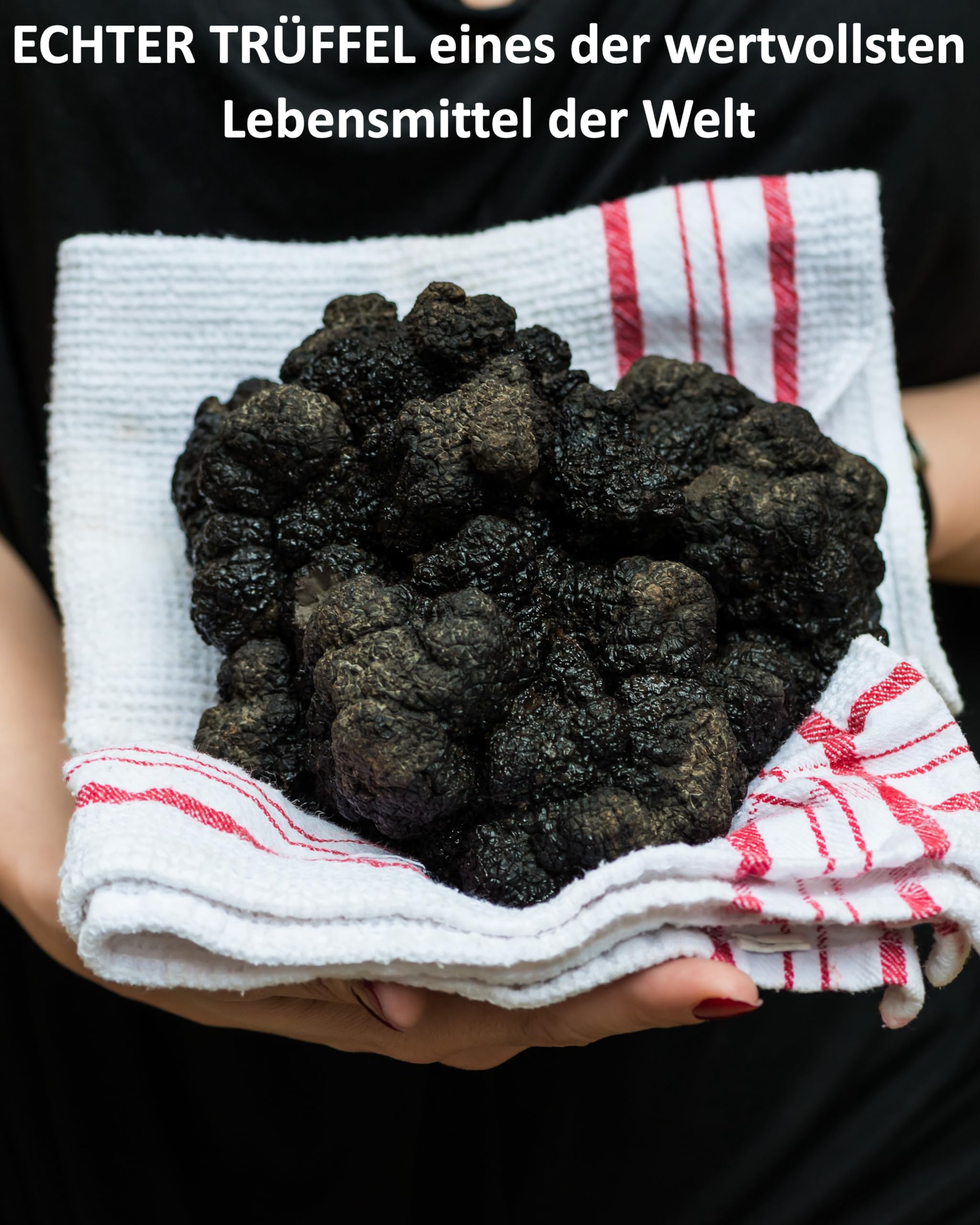 25 Gramm Ganzer schwarzer Trüffel, ohne Zusatzstoffe, ohne Aromastoffe, ohne Konservierungsstoffe