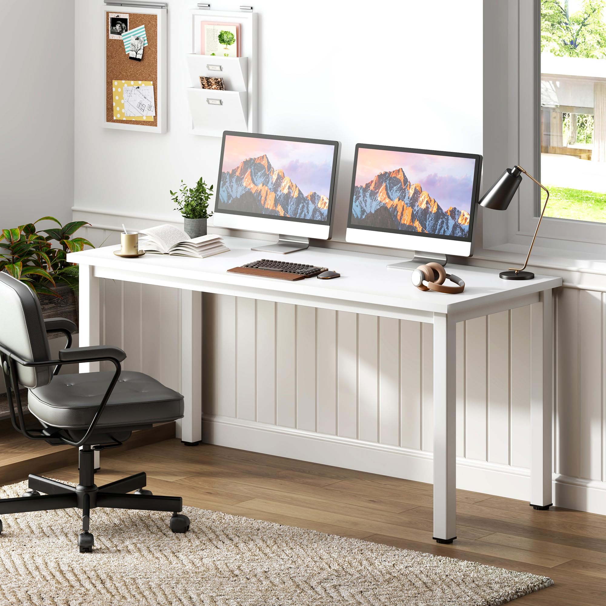 Amazon.com: Need Office Computer Desk 54 Inches Modern Simple