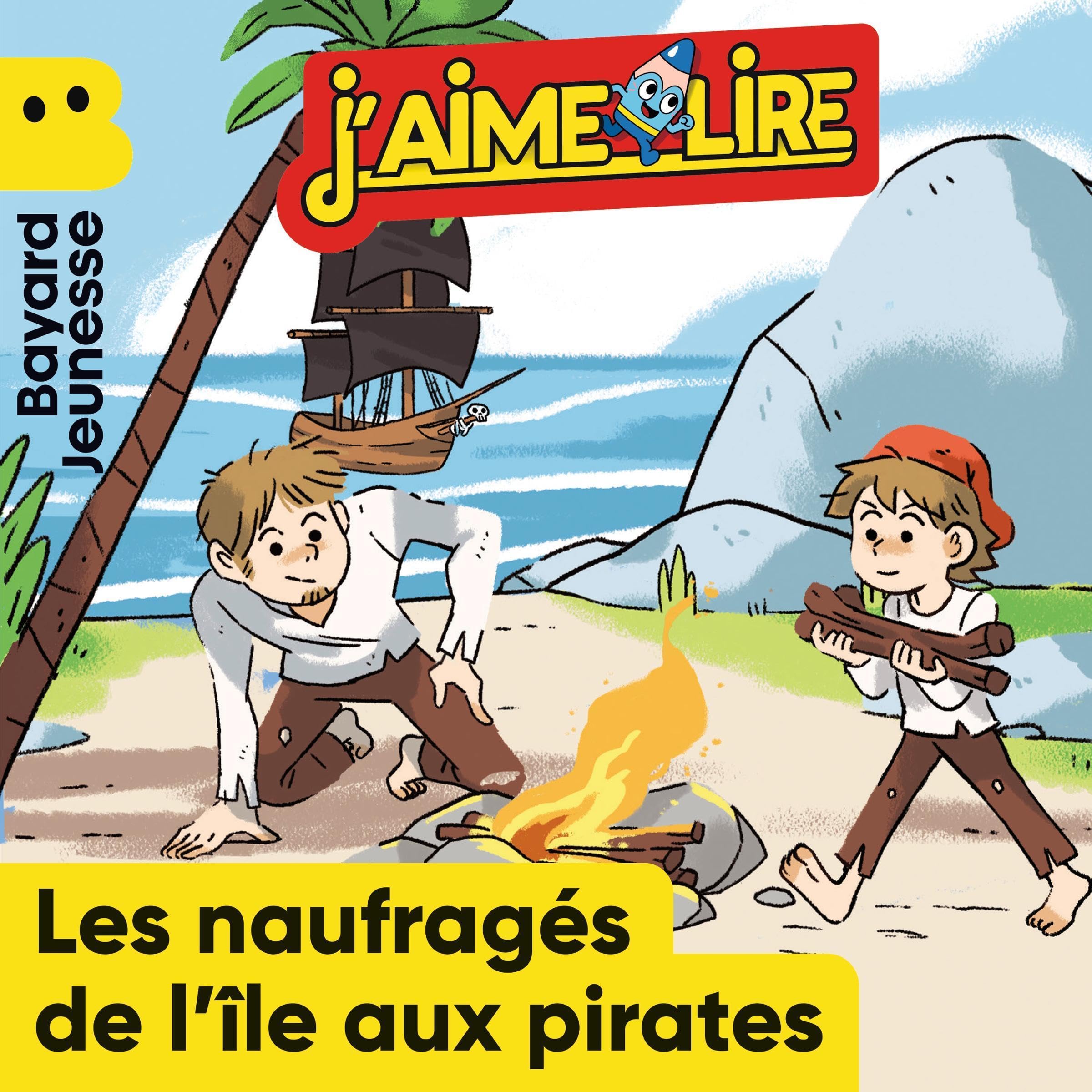 Cover art for Les naufragés de l'île aux pirates