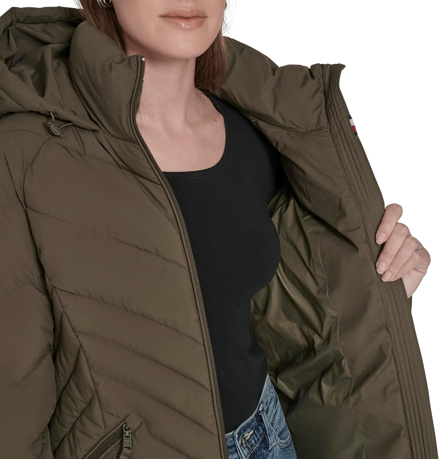 Tommy Hilfiger womens Every Day Lightweight Packable Coat - Image 6