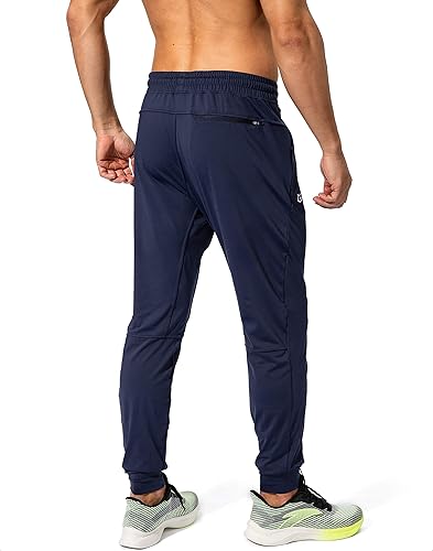 Miniatura 3 de G Gradual - Pantalones deportivos para hombre con bolsillos con cierre, para fútbol, correr y entrenar