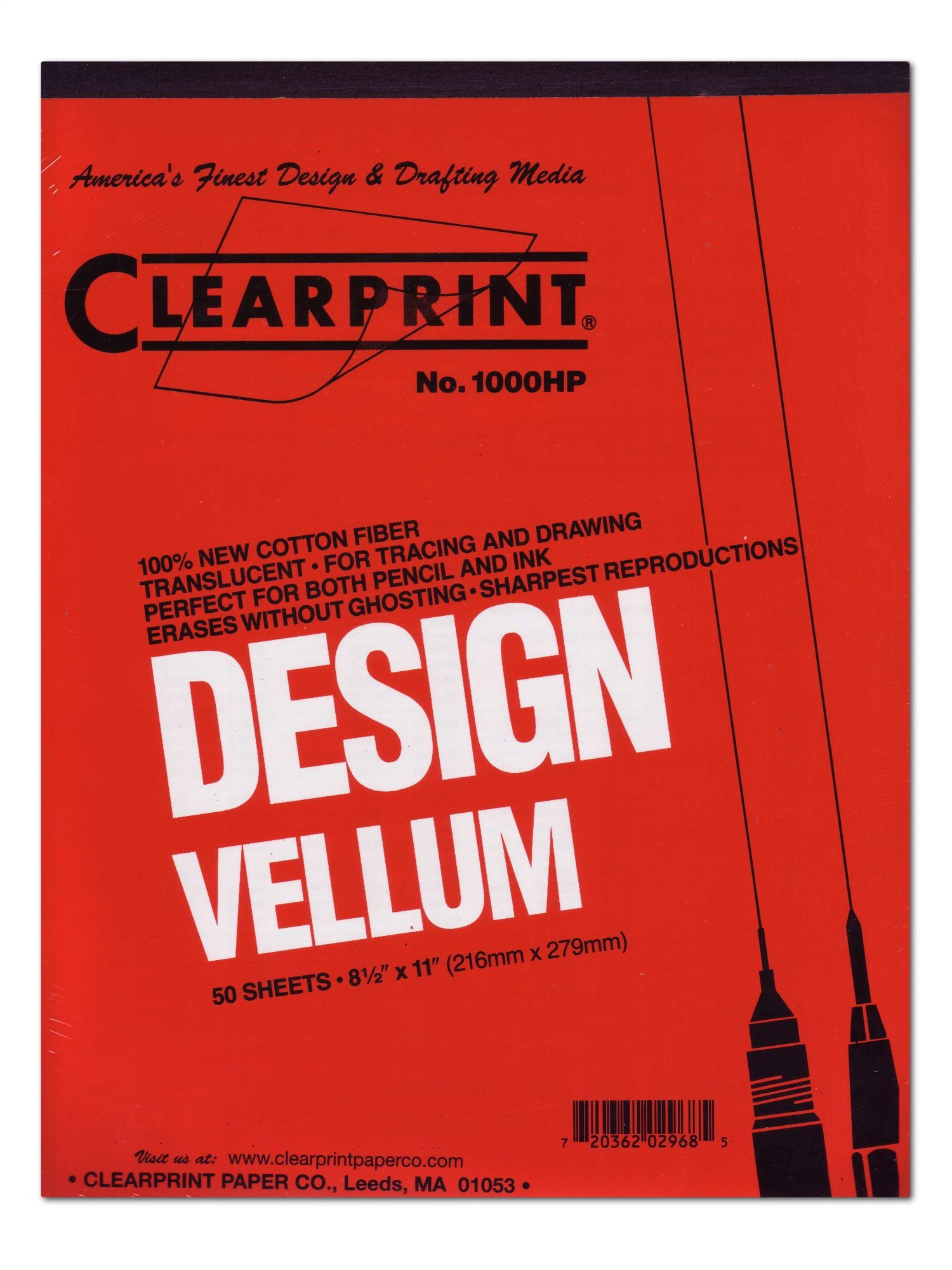 Vellum Papel de calco – 50 blaetter – 30,5 cm x 45,5 cm