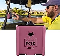 Vista 8 de DESERT FOX GOLF Phone Caddy – Adjustable Golf Cart Phone Holder with Secure Strap for Hands-Free GPS & Golf Apps – Universal Fit