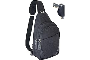 Tactical Concealment Crossbody Sling Bag for Everyday Carry