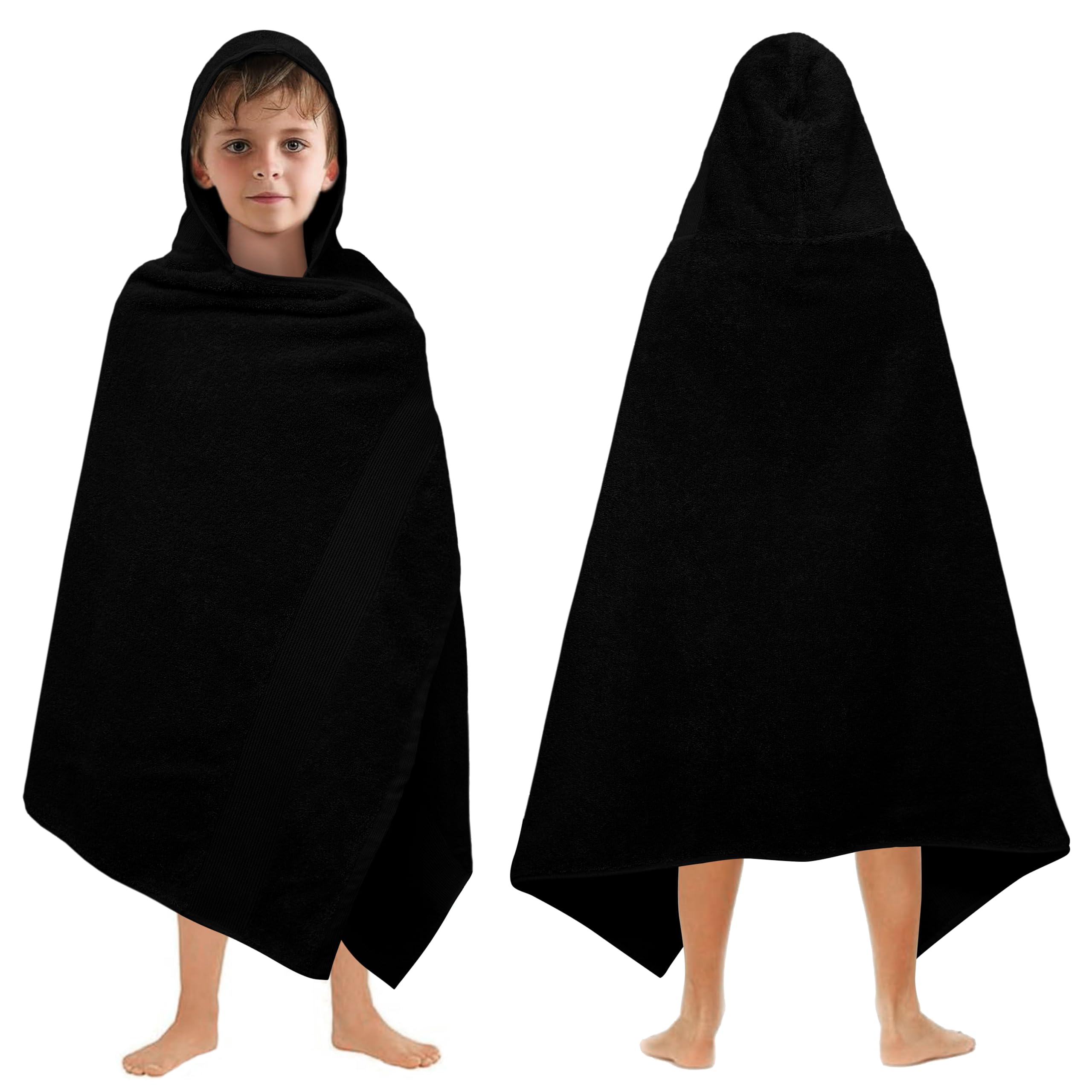 ORIGINAL KIDS Hooded Bath Towel - 100% Cotton 500 GSM Plush Kids Towel