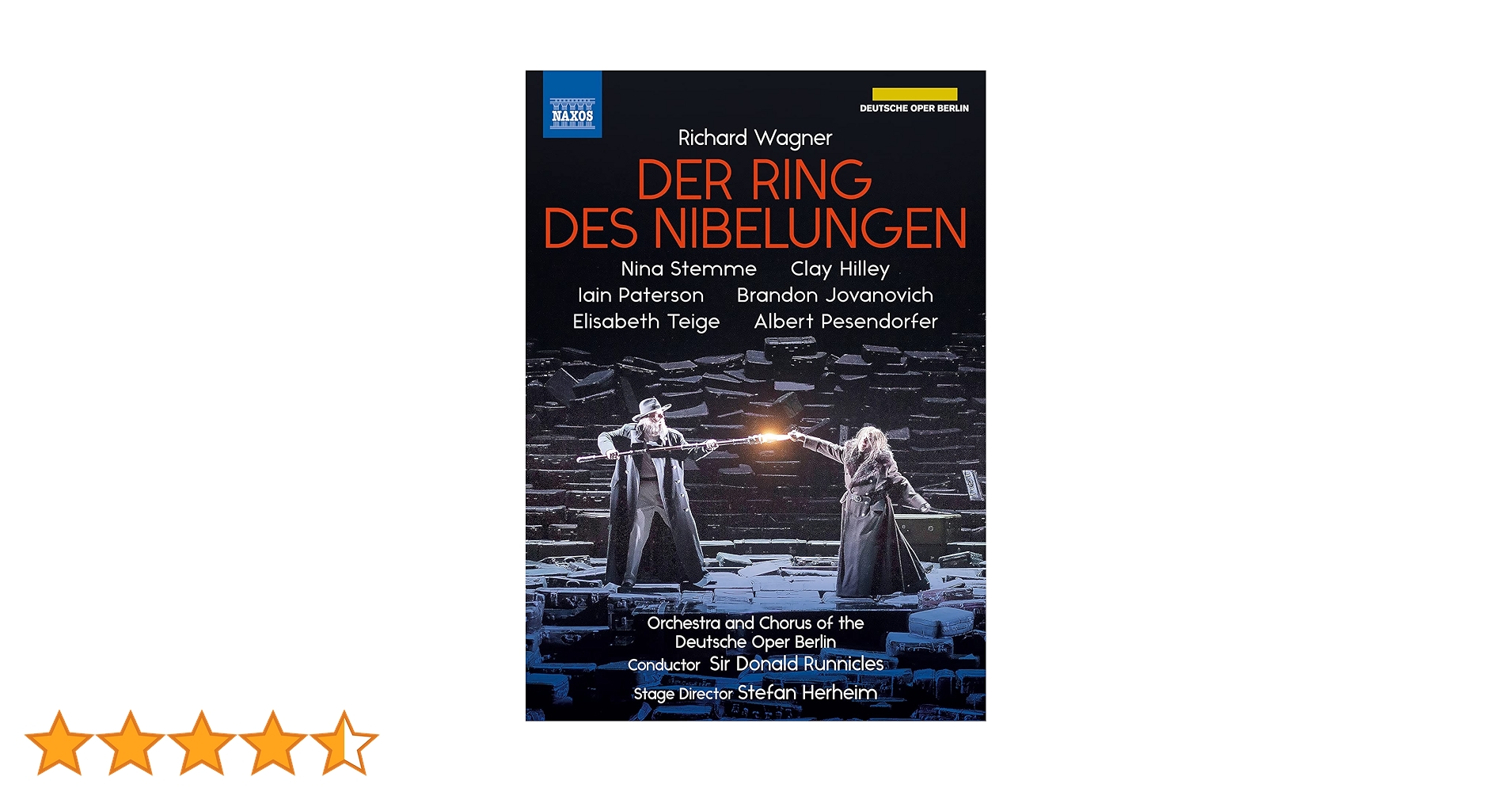 Amazon.co.jp: ワーグナー: 《ニーベルングの指環》[7枚組] [DVD
