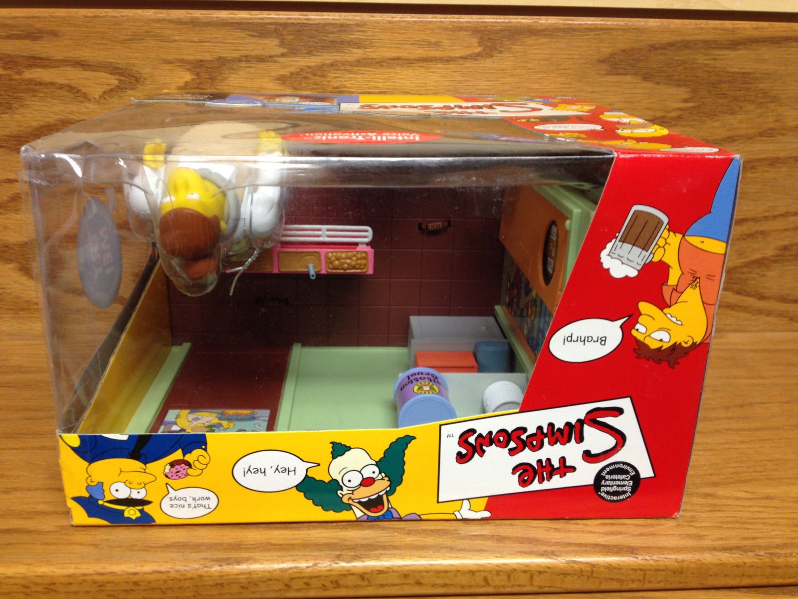 The Simpsons Series 7 Playset Springfield Elementary Cafeteria