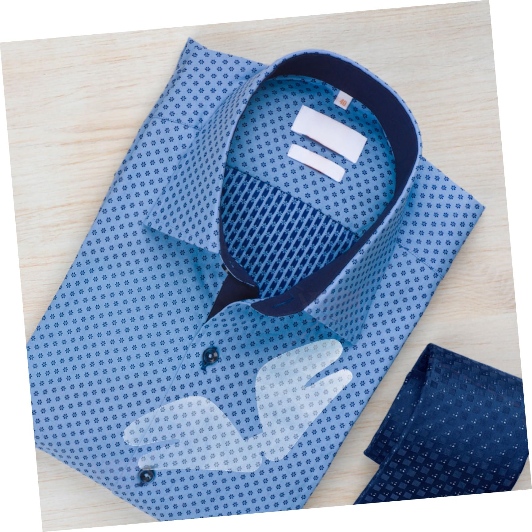 Beaupretty Lápiz De Cuello De Camisa Estancia De La Camisa Refuerzo Cuello Permanece Para Los Hombres Soportes De Collar De Plástico Columnante El Plastico