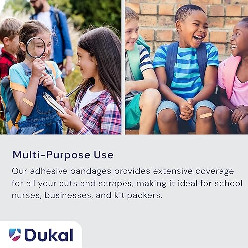 Miniatura 5 de American White Cross 1010300 Tiras adhesivas de plástico, estériles, 5/8" de ancho, 2-1/4" de longitud, paquete de 1200