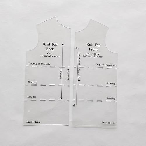 Miniatura 3 de HONEYSEW Plantillas Quick Trace Doll Fashions para muñecas de 18 pulgadas con 5 reglas de acolchado e instrucciones de costura