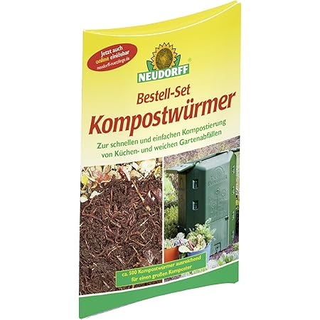Neudorff Bestell Set Kompostwurmer Amazon De Garten