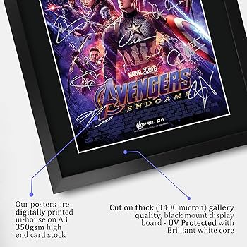 Amazon.co.jp: HWC Trading A3 FR アベンジャーズ エンドゲーム