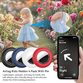Amazon.com: Citymore for Air Tags-4 Pack Apple Kids Hidden