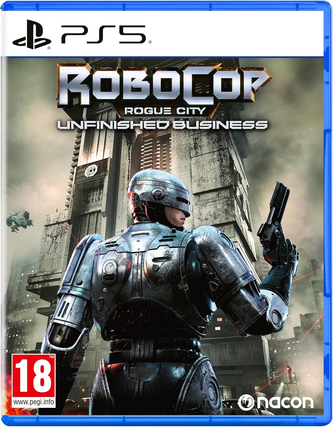 #Videojuego RoboCop: Rogue City Unfinished Business PS5 por 23,99€ ¡¡20% de descuento!!