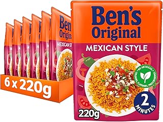 Sponsored Ad – Mexican Style Microwave Rice, Bulk Multipack 6 x 220g pouches