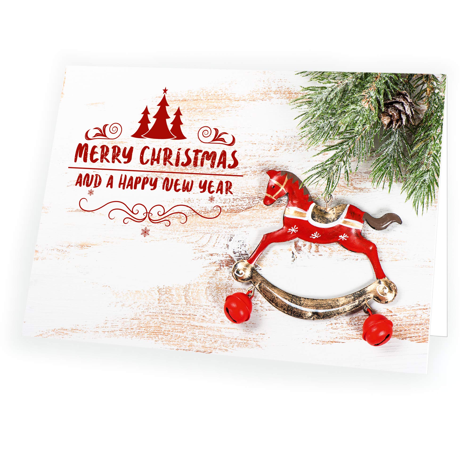 Biglietto Auguri di Natale con Busta Buon Natale - Tresorì