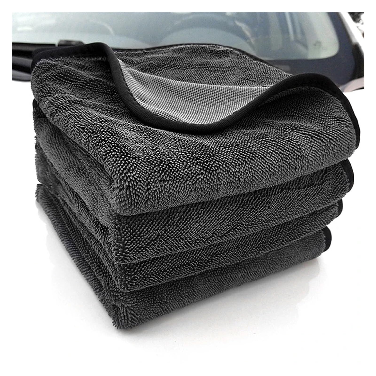 Toallas de Microfibra Profesionales, Toalla for Lavado de Coches, Microfibra 600GSM, Trapo Extra Suave for Coche, paño de Secado rápido for Accesorios de Lavado de Coches(60X90cm 3PCS)