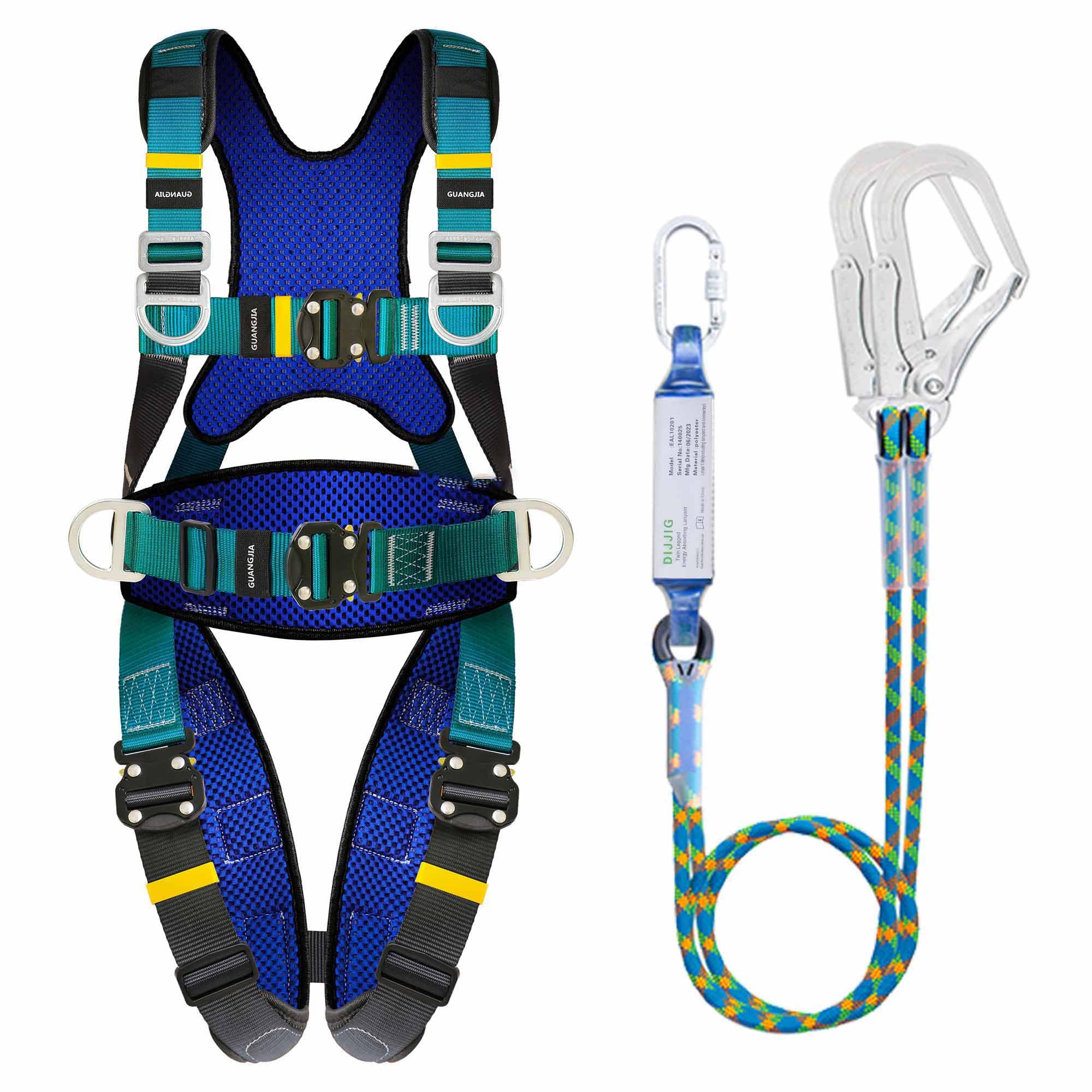 Photo 1 of DIJJIG Full Body Safety Harness with 5-Point Adjustment