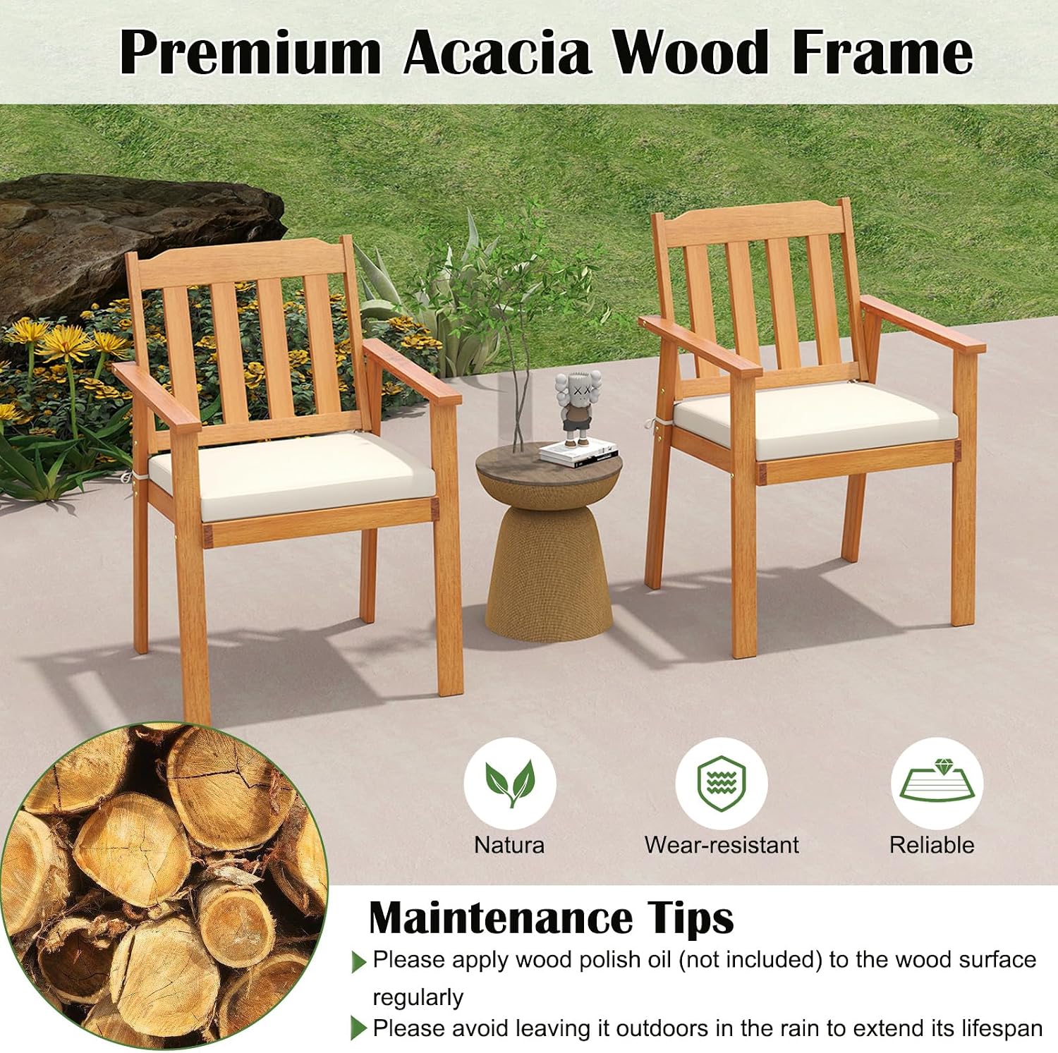 Acacia wood frame and maintenance tips