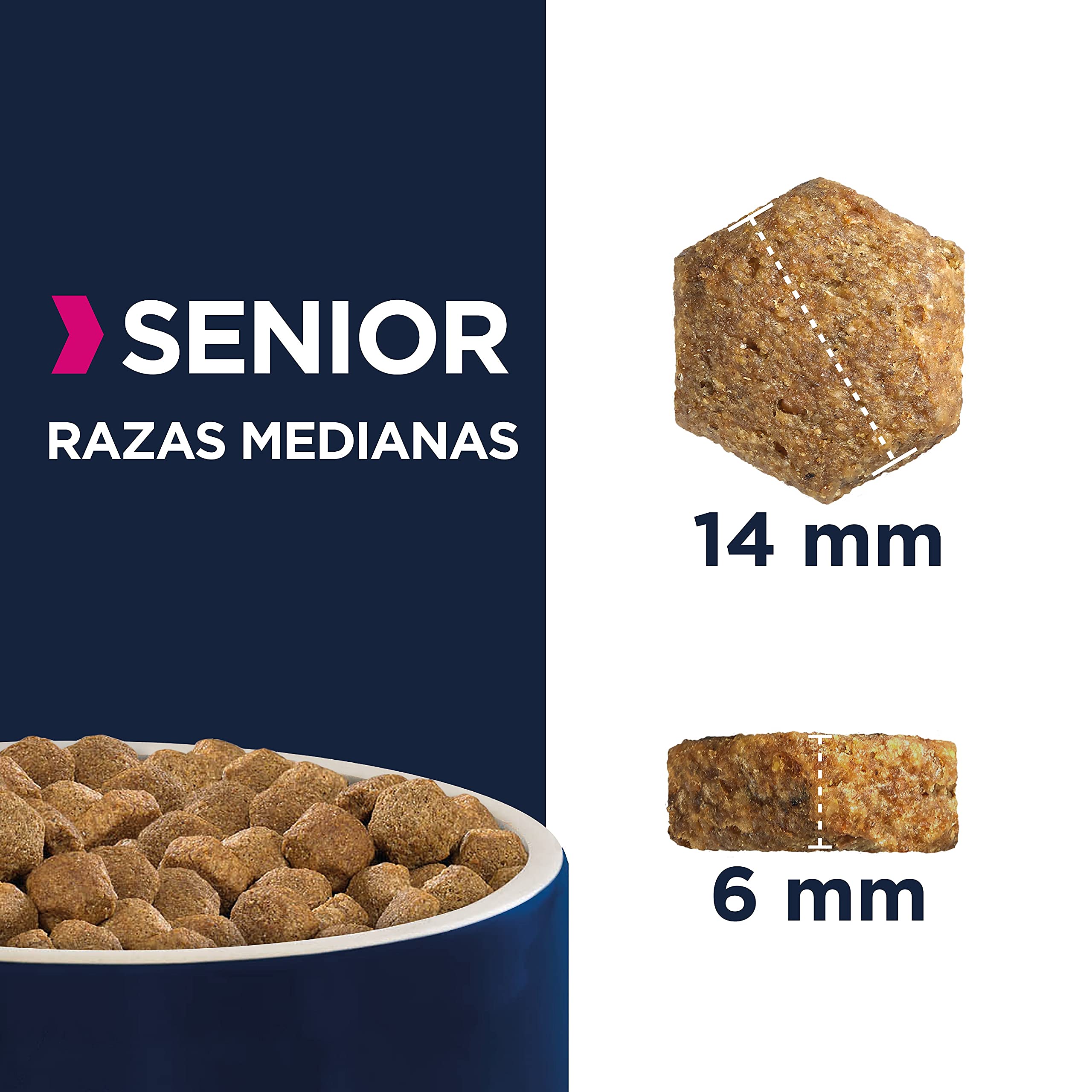 Eukanuba Alimento seco para perros viejos de razas medianas con pollo 15 kg