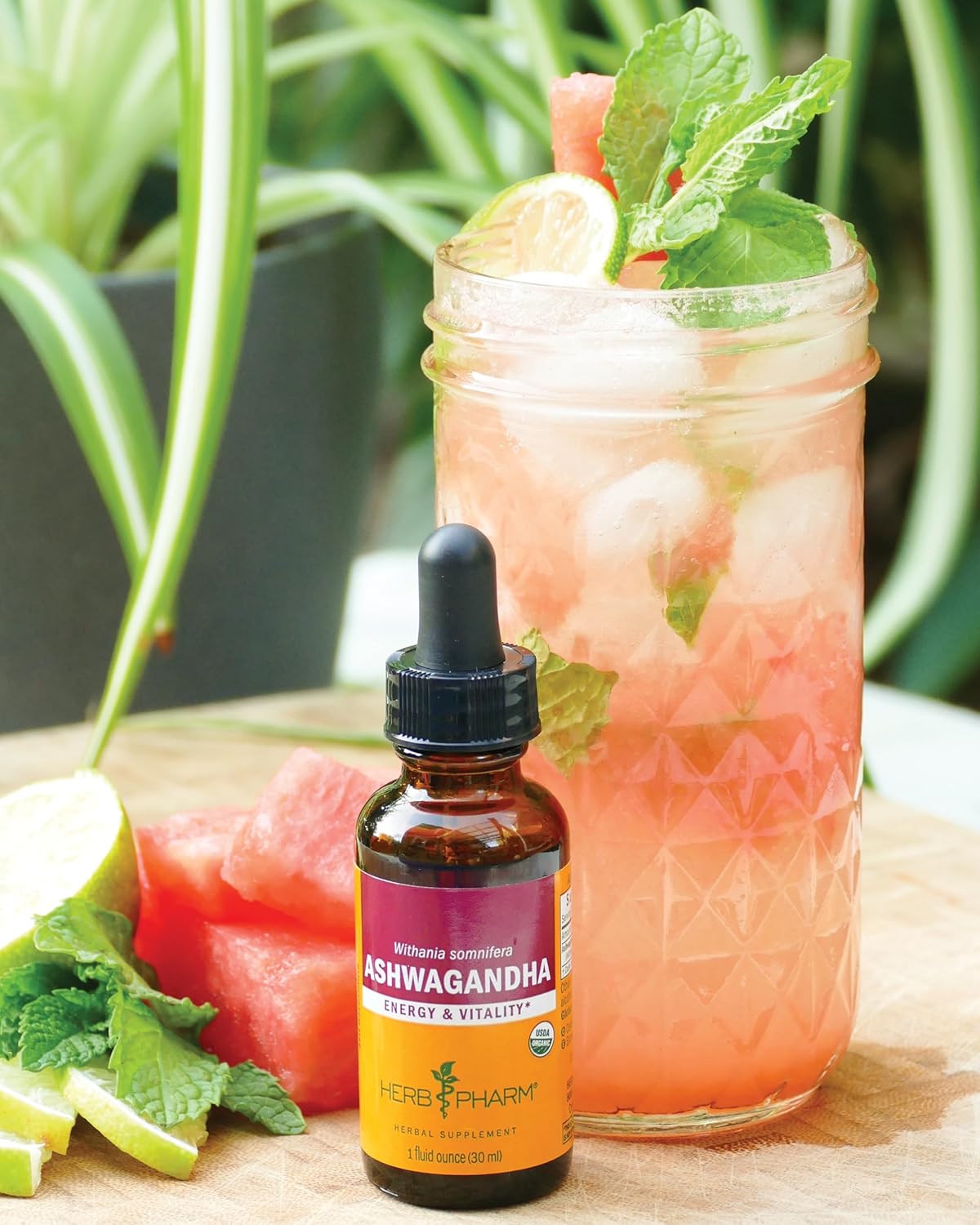 Herb Pharm Certified Organic Ashwagandha Extract for Energy and Vitality, Grain, Organic Cane Alcohol, 1 Ounce - Image 9