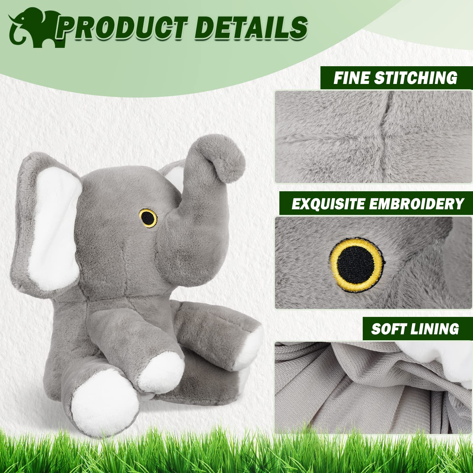 Golf Club Driver Headcovers Grey, 460cc Great Gift Idea for Men Women Who Love Golf Also for Kids