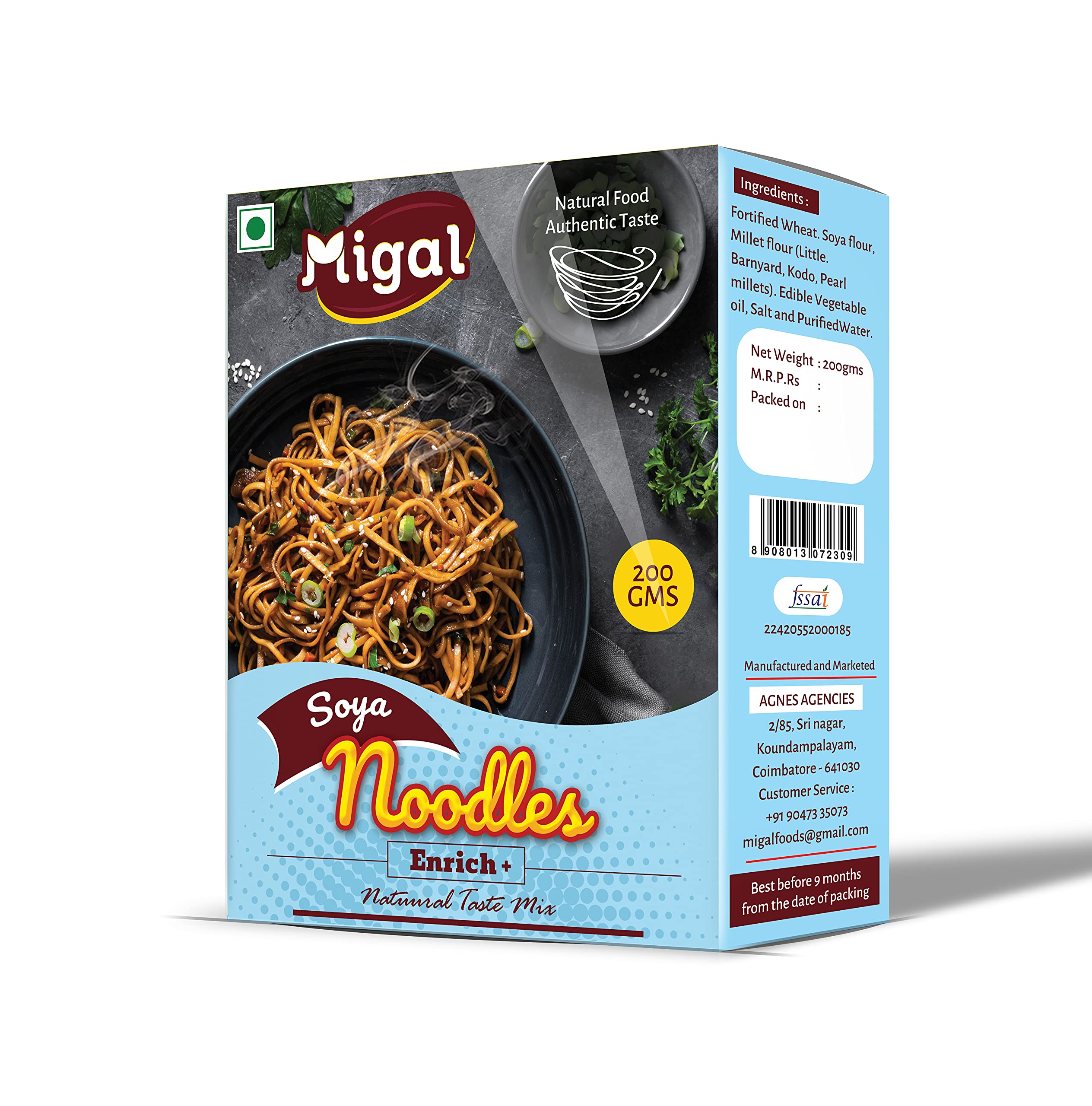 Migal Soya Noodles | Healthy Noodles - 200g (B09BL9T1GL) Amazon Price History, Amazon Price Tracker