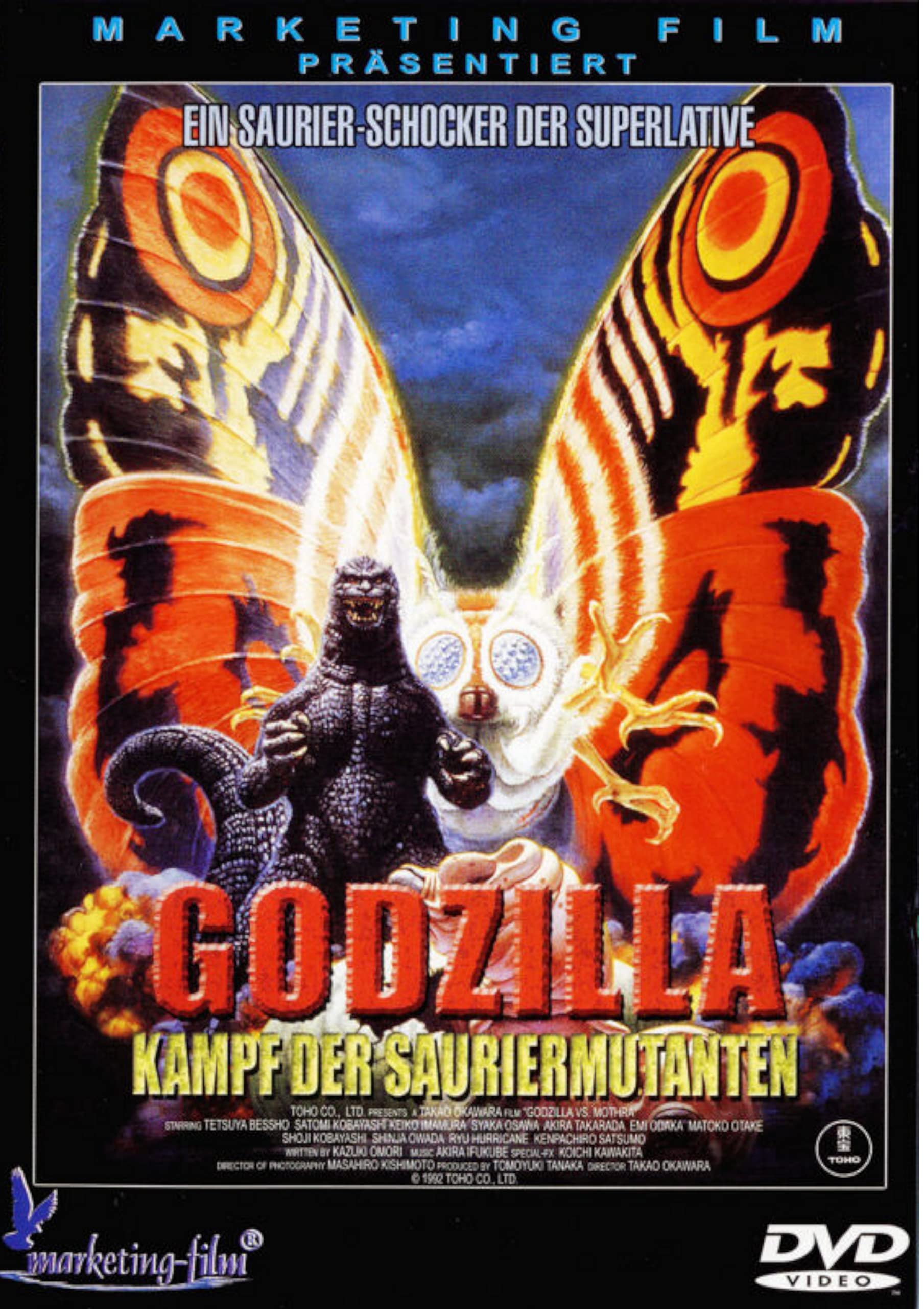 Godzilla Heisei Edition 7 Kaiju Klassiker 7 DVDs Collection Toho Studios Monster Filme Real Animation