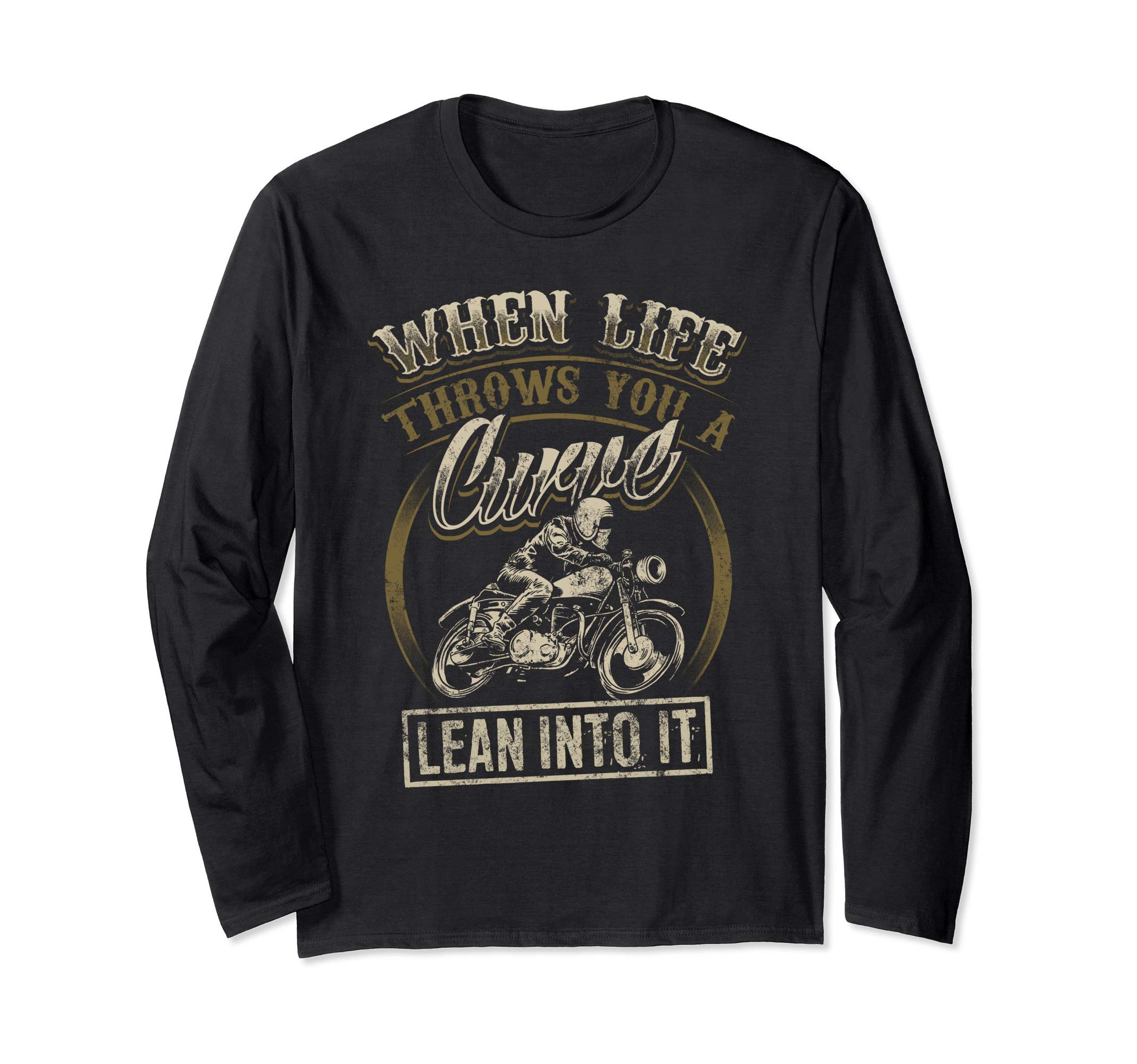 Motorcycle Biker & Car Mechanic By PemissaCool Biker Quote Funny Motorcycle Saying Love Riding Long Sleeve T-ShirtOEKO-TEX STANDARD 100