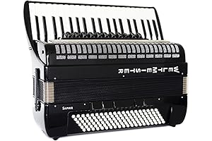 120 Bass Weltmeister Saphir Black Professional Accordion