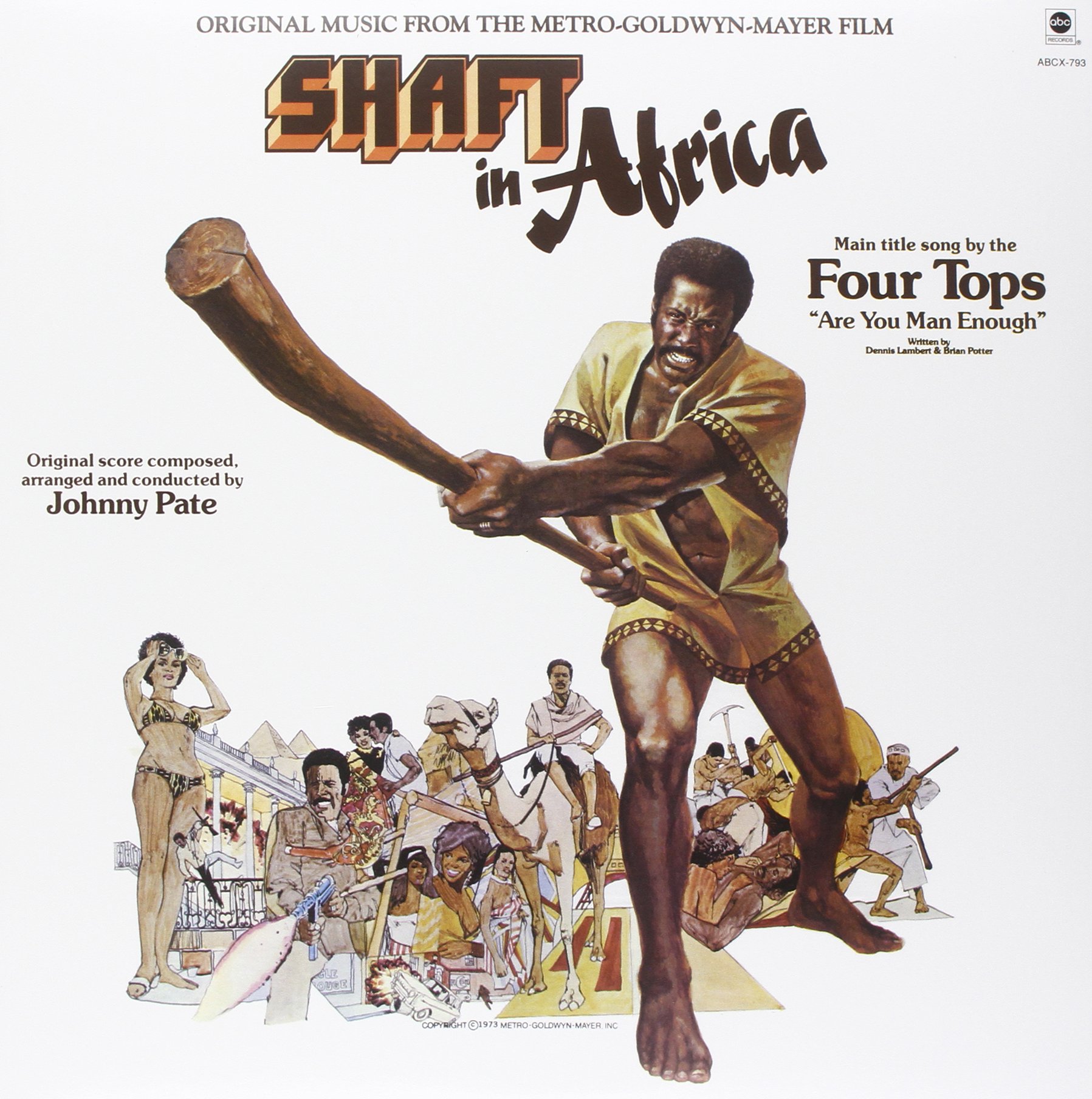 和物ファンクLP ボンドVSシャフトThemes Shaft In Africa Amazon.com: Shaft in Africa
