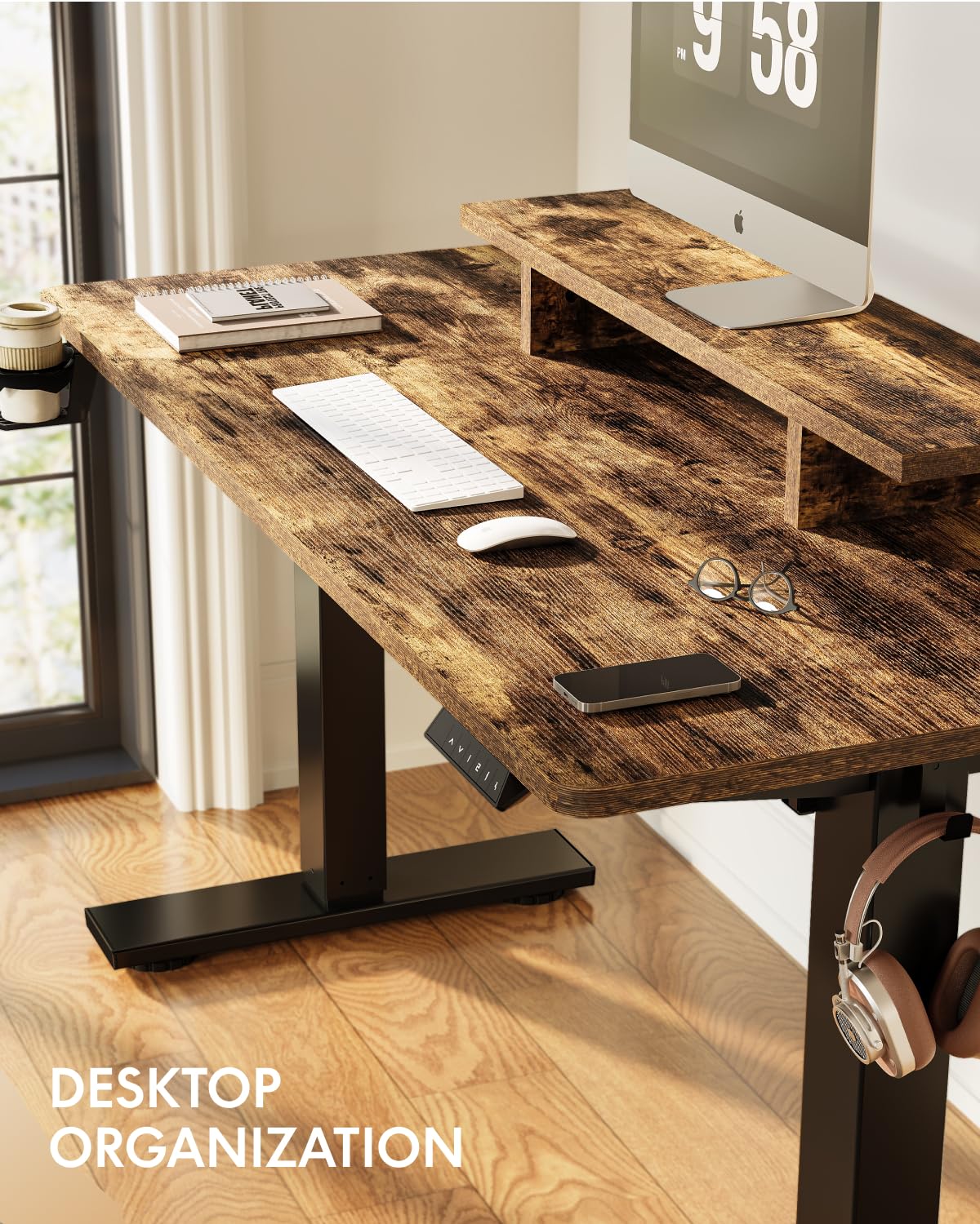 55 Inch Electric Standing Desk - FLEXISPOT Review - Dettaglio