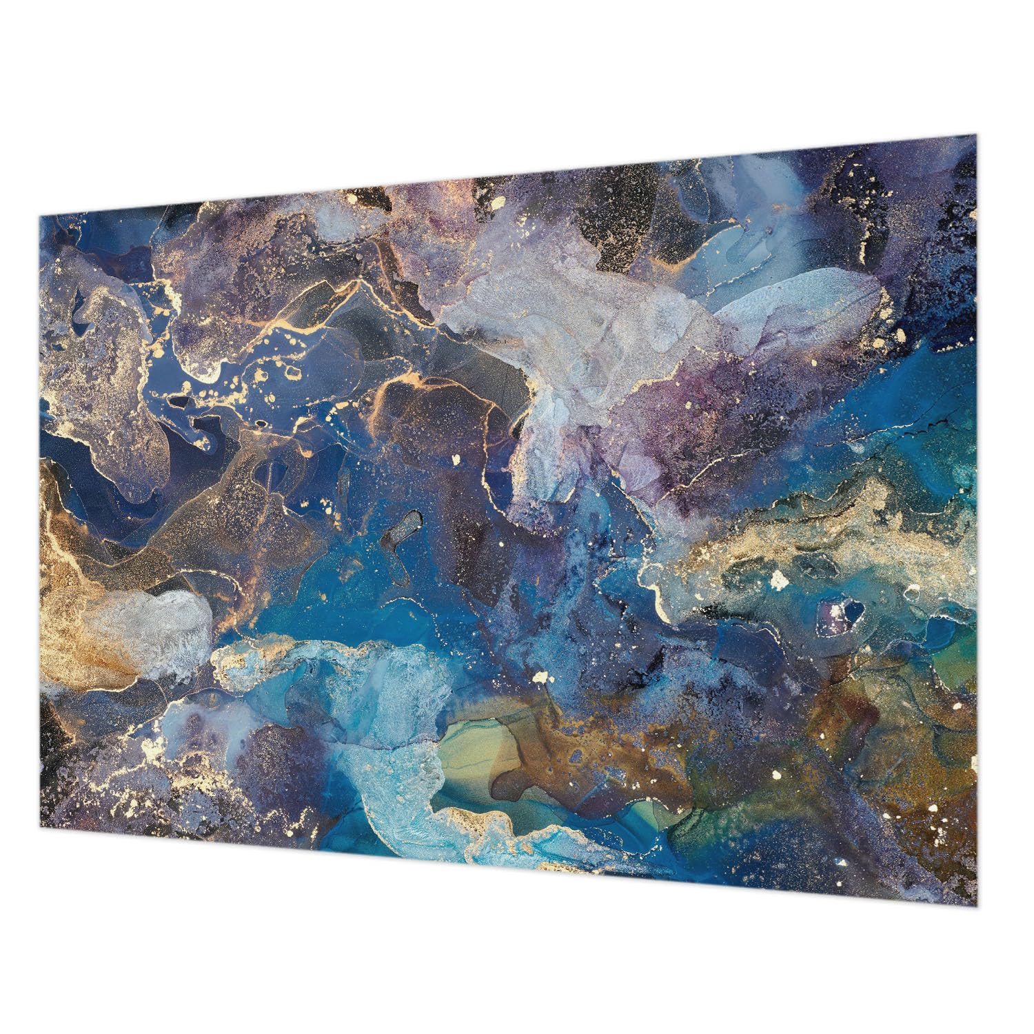Tapisserie intissée mosaïque cosmique 208x146 cm pour mur salon