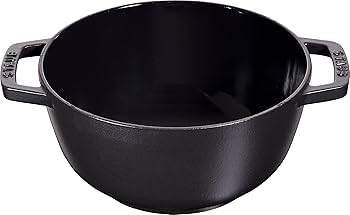 Amazon.com: Staub Speciality 40511-972 Fondue Set, Black, 7.9