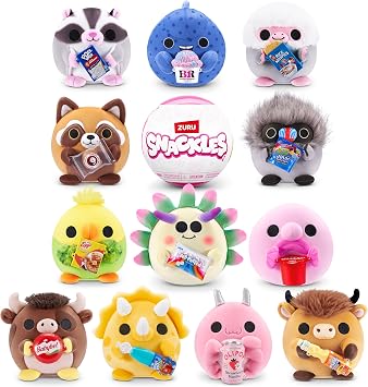 Snackles Licensed Series 3 5-inch Plush by ZURU, Plush with License Snack Brand Accessory