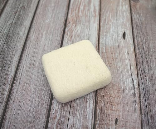 Miniatura 18 de Woolbuddy Juego de 40 colores de lana, núcleo de lana, suministros de fieltro, 4 agujas, almohadilla y guía, kit de manualidades de animales