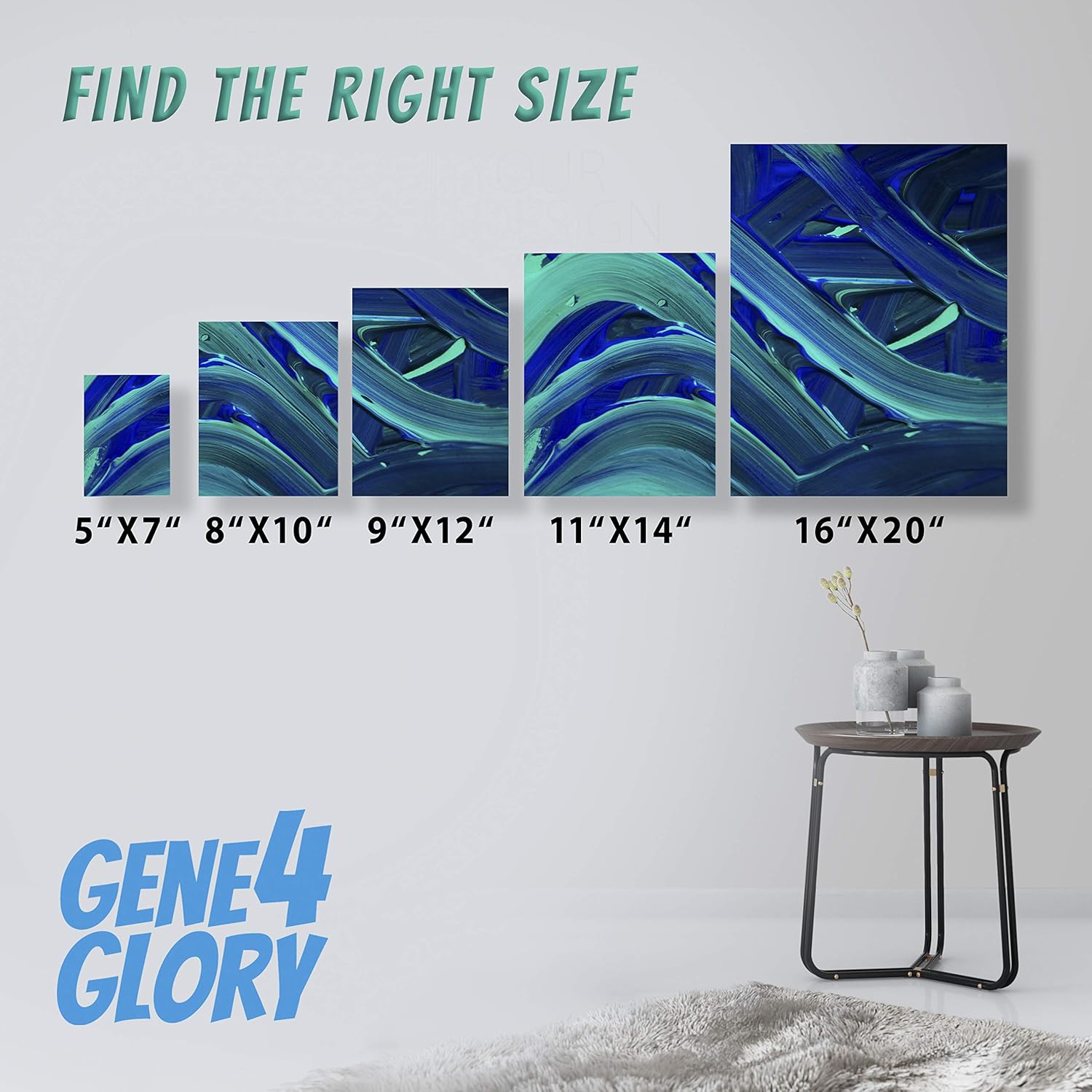 GENE4GLORY Artist Canvas Panel 9 x 12 inch, 30 Pack, Painting Canvas Panel Boards