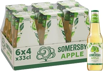 Somersby Apple Cider Glass Disposable (24 x 0.33 L)
