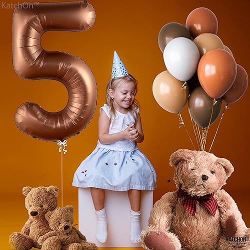 Miniatura 439 de KatchOn, Globo dorado gigante del número 8 de 40 pulgadas, globo dorado del número 8 para decoraciones de cumpleaños de 8 años para niñas