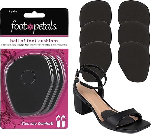 Miniatura 7 de Foot Petals INSERTO DE ZAPATOS, NegroPlataCaqui