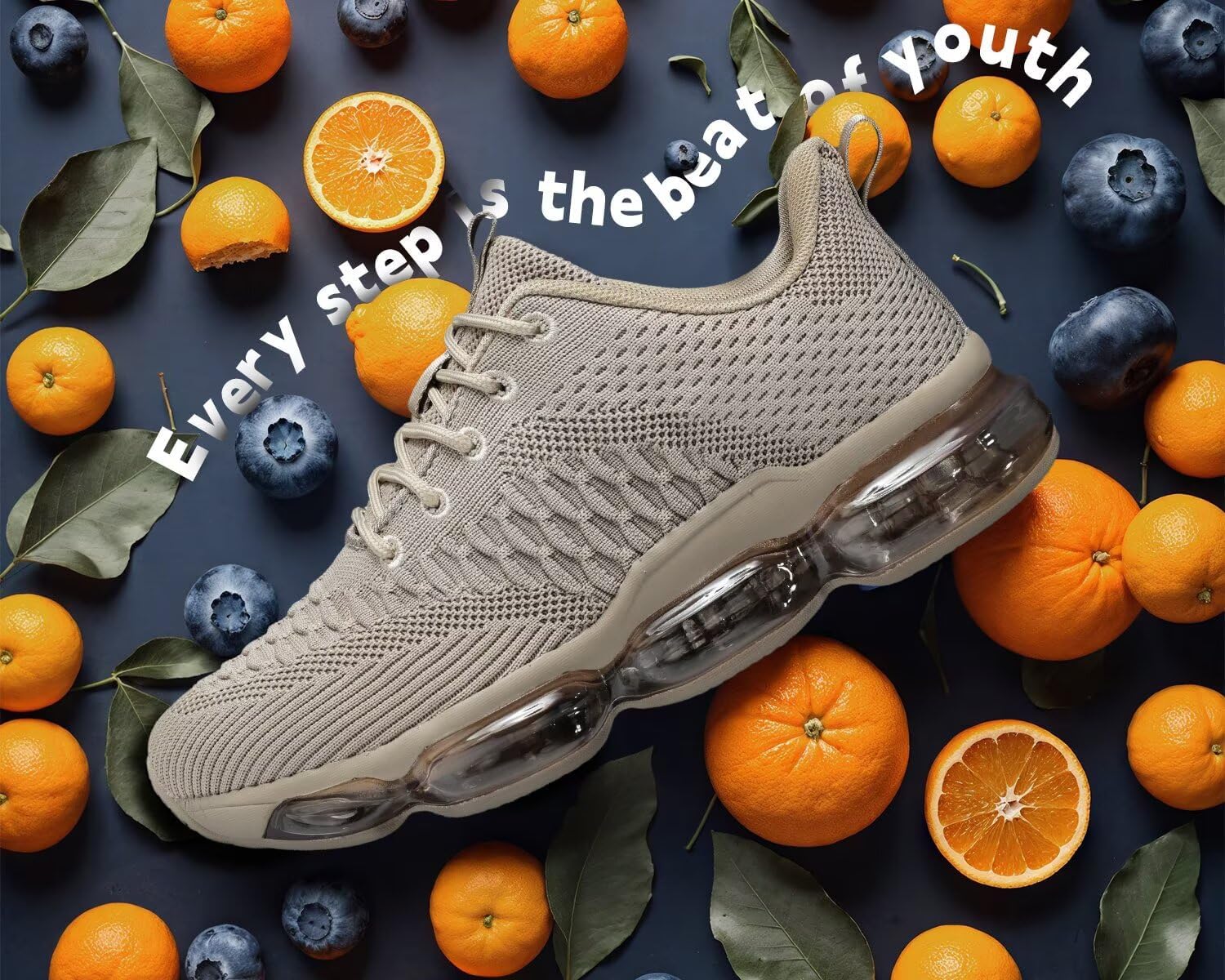 Men's Air Cushion Running Shoes Breathable Tennis Fashion Sneakers Non Slip Workout Casual Sport Shoes Gym Training Comfortable Walking Shoes - Image 4