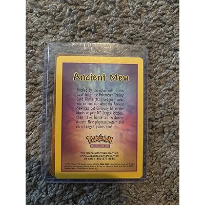 Buy Pokemon - Ancient Mew Promos Online Morocco | Ubuy Buy Pokemon - Ancient Mew Promos Online Morocco | Ubuy