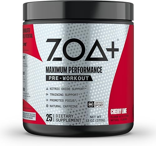 Miniatura 2 de ZOA Paquete de bebidas energéticas y polvo preentrenamiento, Cherry Limeade