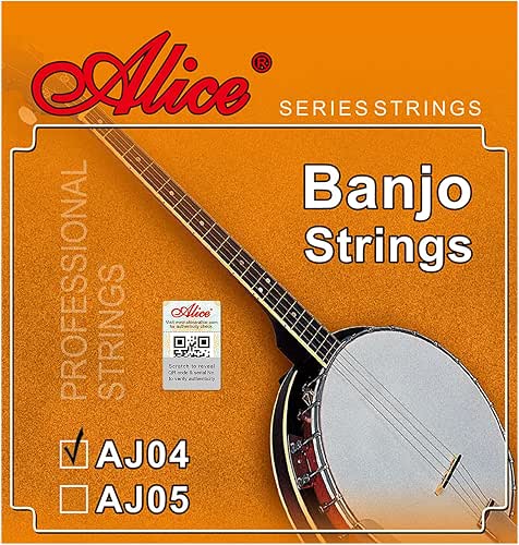Banjo Strings 4 String, Alice 3 Sets Banjo String 09-30