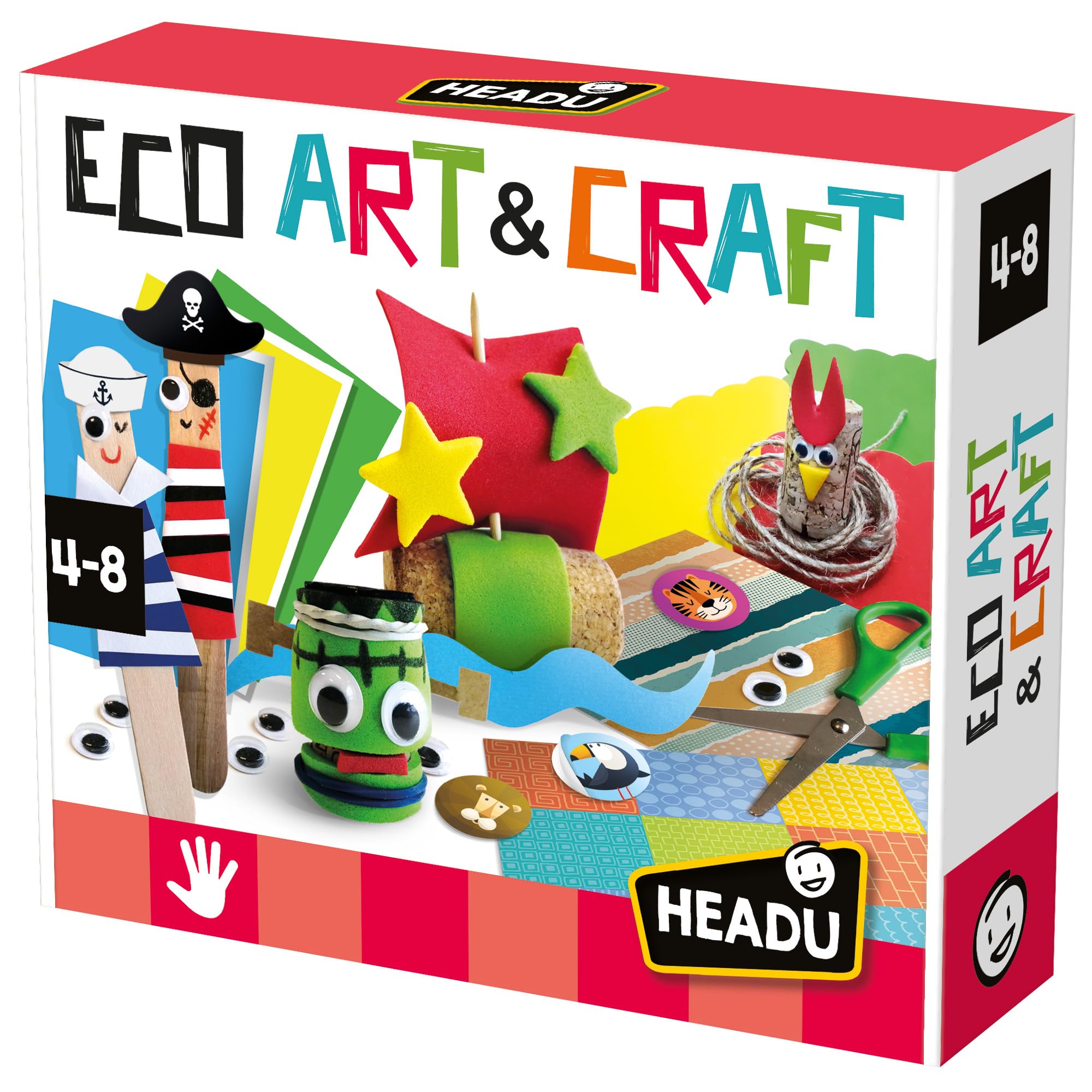 HEADU | Eco Art & Craft - learn how to make things from stuff we'd usually throw away | Arts & Crafts | Ages 4-10 years